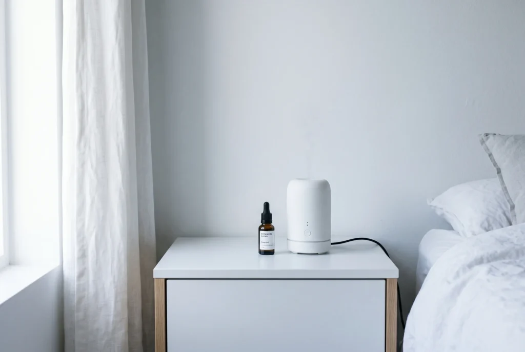 Minimalist cool bedroom